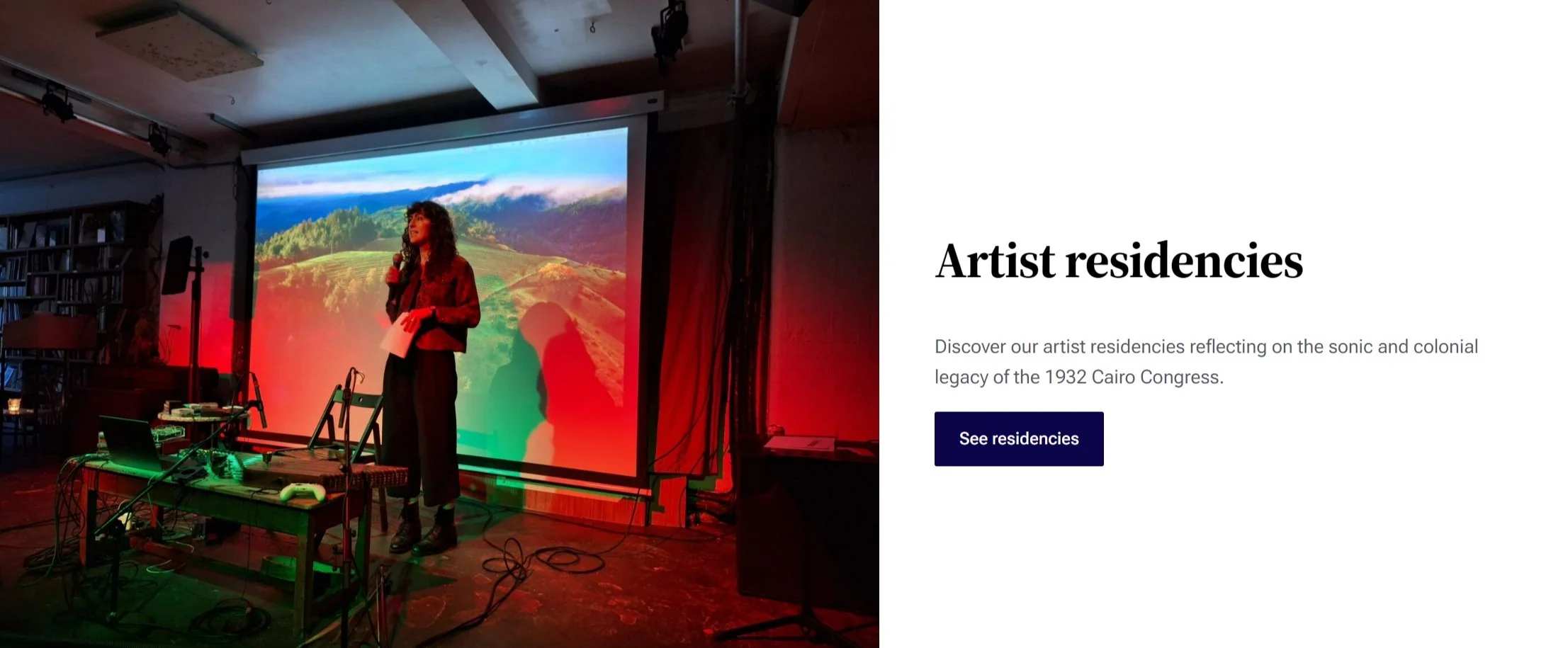 Recent residencies module
